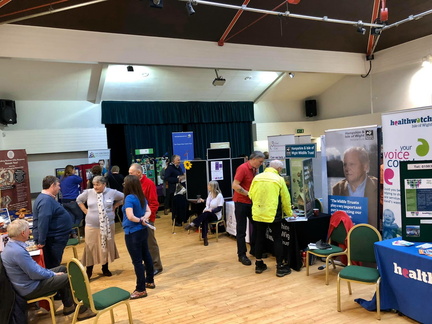 Volunteer Fair 2020 at the Riverside Centre, Newport