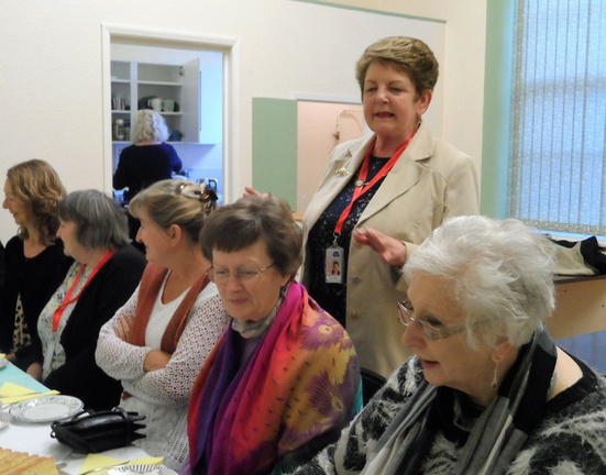 Doreen Armstrong's retirement afternoon tea party