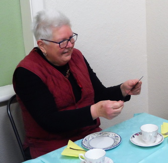Doreen Armstrong's retirement afternoon tea party