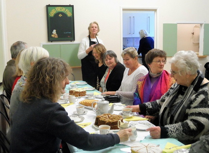 Doreen Armstrong's retirement afternoon tea party