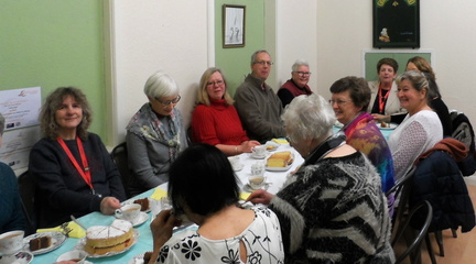 Doreen Armstrong's retirement afternoon tea party