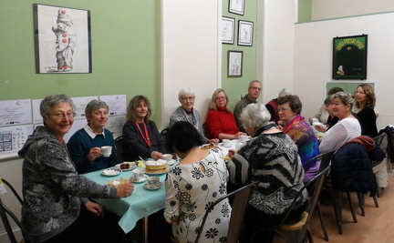 Doreen Armstrong's retirement afternoon tea party