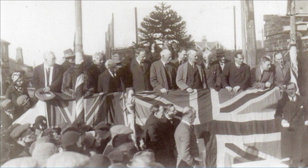 1933 Laying Foundation Stone