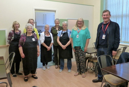 Group photo taken for the Volunteer Information Booklet