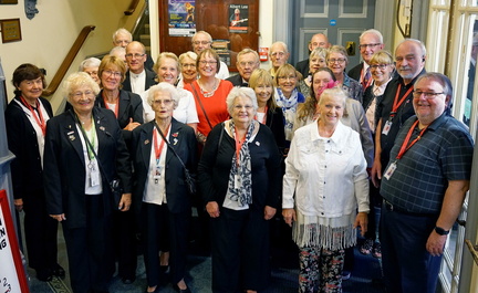Group photo taken for the Volunteer Information Booklet
