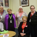 Volunteers at Coffee, Cake and Chat