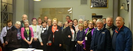Volunteers at Coffee, Cake and Chat