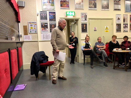 Coffee, Cake and Chat talk with Vic Farrow