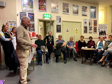 Coffee, Cake and Chat talk with Vic Farrow