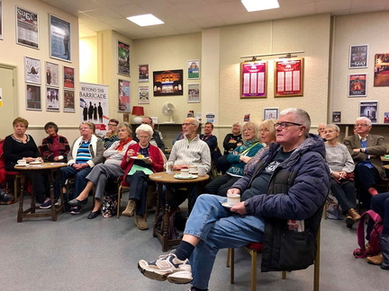 Coffee, Cake and Chat talk with Vic Farrow