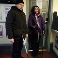 Bob & Sally Arriving at BO After Snowstorm
