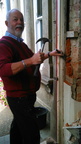 John Repairing BO Door