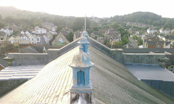 Roof from Flytower