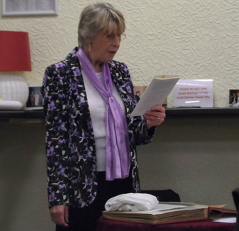 Sheelah Stephens Talk - Coffee Cake and Chat