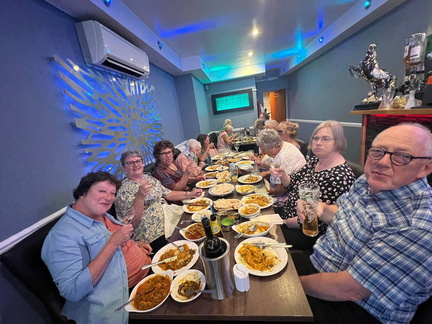Volunteers at the Cinnamon Restaurant - July 2024