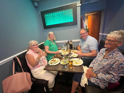 Volunteers at the Cinnamon Restaurant - July 2024