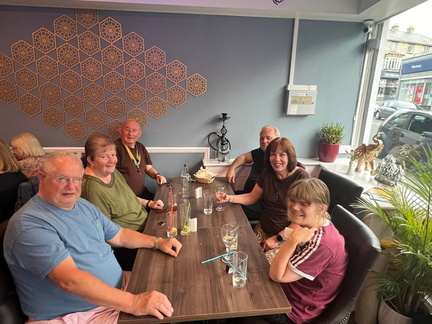 Volunteers at the Cinnamon Restaurant - July 2024