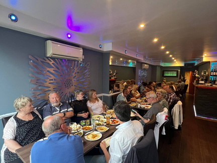 Volunteers at the Cinnamon Restaurant - July 2024