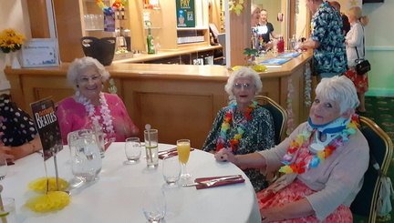 Volunteers Hawaiian summer party at the Conservative club - 2024 