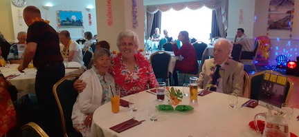 Volunteers Hawaiian summer party at the Conservative club - 2024