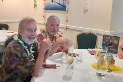 Volunteers Hawaiian summer party at the Conservative club - 2024