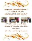 Coffee, Cake and Chat - November 2025 - Books and Jigsaws Sale