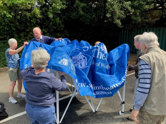 Outdoor event - New gazebo 