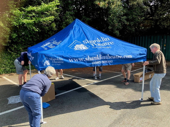 Outdoor event - New gazebo 