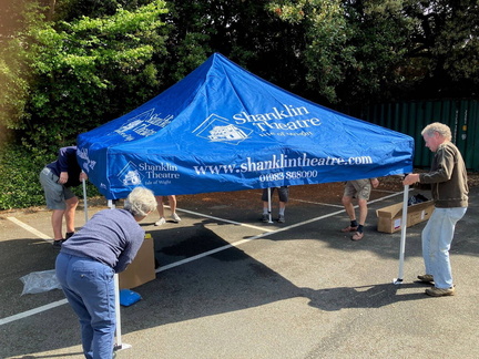 Outdoor event - New gazebo 